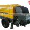 20m3/h mobile concrete pump for pumping concrete mortar to 20 floors