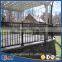 Punched Hole Rod Iron Garden Border Fence