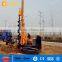 solar power screw ground pile hammer with crawler