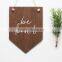 Wooden Wall Banner