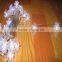 Wall hanging super bright cheapled hot sell christmas decor snowflakes white