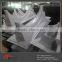 Custom White Arched Plastic Shape Part by Vacuum Forming