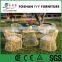 Outdoor modern dining set garden restaurant table and chair