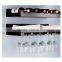 MDF wooden wall mounted set of 2 Bottle shelf holds 6 wine bottles and Glass shelf wine rack wholesale