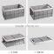 High quality plastic travel floding storage basket