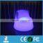 Battery operated glowing led bar safa seat