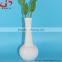 Popular Design Style Home Decoration White Ceramic Flower Vase