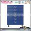 Industrial furniture metal steel tool cart mobile cabinet