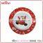 Ho~ Ho X'mas decorative plates & bowls, Christmas melamine cheap dinnerware set