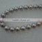 New 10-11mm Purple Round Freshwater Pearl 16 Inches Strand