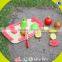 wholesale baby wooden play food set fashion kids wooden play food set popular children wooden play food set W10B111