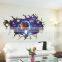 Space and Planets design Adhesive 3D Wall paper , Wall sticker