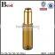 cosmetic 20ml 30ml essential oil glass fragrance perfume bottle amber golden aluminum metal pump bottle perfume glass