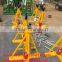 China cable drum stand 5T, CHINA CABLE Reel STAND, cable drum lifting jack