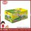 Fruit Flavor Center Filled Golf Bubble Gum Donald Gum
