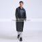 Long raincoat poncho hooded long polyester rain coat one piece rain coat waterproof