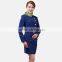 Navy Blue Airline Uniforms Flight Attendant Outfit