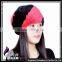 CX-E-28B Knitted Mink Real Fur Elastic Fashion Headband