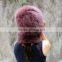 CX-C-01E Fashion China Supplier Winter Fox Fur Hat And Ring Scarf Set