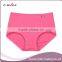 ladies 100% cotton pure nature breathable sexy underwear panty lingerie