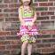 Baby Girls Ruffle Shorts Sets Clothes, Summer Ruffle Shorts Outfit, Little Girls Boutique Remake Clothing Sets