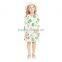 S33552W Girls Dresses animal Print Girls New Fashion Long sleeve Dress