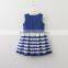 Hot sale cotton sleeveless wholesale summer dress for girls