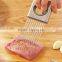 Easy Onion Holder Slicer fruit Vegetable tools Tomato Cutter Stainless Steel Meat Tenderizer Kitchen Gadgets Cooking Tool