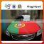 Stretchable fabric portugal flag car mirror cover car mirror cover