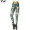 Custom ladies sexy yoga pants fabric compression tights women