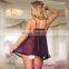 Factory price beautiful sexy nighty dress for women