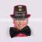 Solid color satin party mens silk bowtie