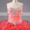 Suzhou Alibaba Dress Red Sweetheart Ball Gown Prom Dresses Quinceanera Dress HMY-D532