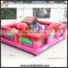 New Design inflatable amusement park,air bouncer inflatable trampoline,pink bounce castle