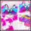 Aidocrystal Handmade girls night club sexy colorful feather dreamcatcher bra and underwear stage performance for women
