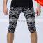 New Black and Blue Leopard Printing Spandex Men's Body Shaper Slimming Pants