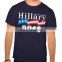 100% American Cotton Custom T shirt Printing For 2017 American Presidential Election