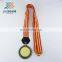 Bronze Embossing Die Casting Metal Custom Medal With Ribbon