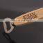 Custom logo laser wood opener