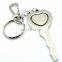 3D Zinc Alloy Soft Enamel Colors Custom design key chain key ring