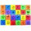 Melors education toy soft eva Alphabet and numbers kids foam blocks