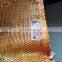 100% virgin material mesh bag for onions, bopp laminated mesh bag