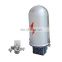 Aluminum Alloy Type Dome Fiber Optic Cable Joint Box 12 24 36 48 Core Install On The Tower Concrete Pole
