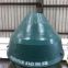 Mantle Crusher wear parts concave and mantle suit to metso HP200 crusher