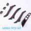 7 Colors 7PCS RHD Right Hand Driver Interior Door Quality Leather Pull Handle Set for BMW 5 Series F10 520 523 525 528 530 535