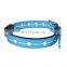 Hot sale waterproof nylon LED pet light collar with USB charging function
