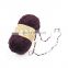 High quality 4.8NM/1 100% polyester loop yarn fancy yarn for crochet hand knitting