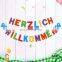 colorful colors Baby Shower Wedding Garland Flags Party Decoration