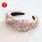 Baroque Full Crystal Hair Bands For Women Lady Luxury Shiny Padded Diamond Headband Hair Hoop Fashion Hair Accessories