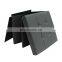 Reatai PVC leather folding square storage home stool foldable ottoman for clothes